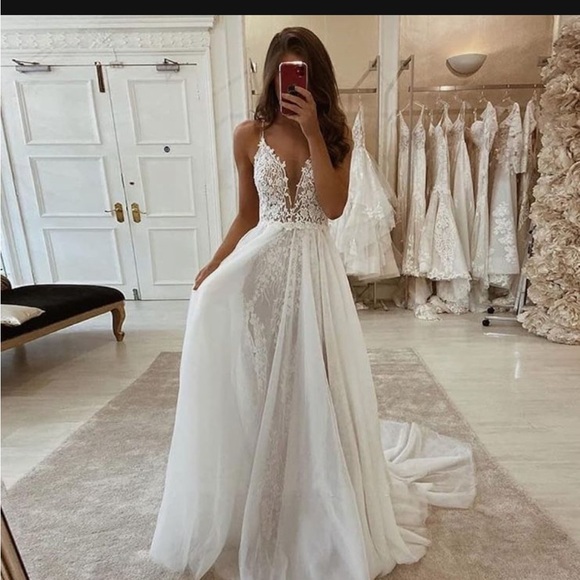 Dessiny Boho Wedding Dresses for Bride - Picture 2 of 4